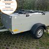NIEUW | Bagage aanhangwagen | 211x126x48 cm | Ruime bagage voor 4 personen!