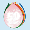 Versiering - Sarah 50 ballonnen | 8 stuks 