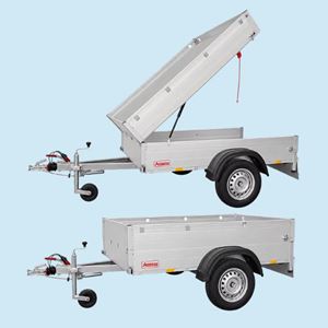 NIEUW | Bagage aanhangwagen | 211x126x48 cm | Ruime bagage voor 4 personen!