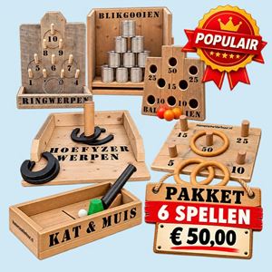 *Populair!* Oudhollandse Pakket 1 | 6 spellen *Populair!* Oudhollandse Pakket 1 | 6 spellen