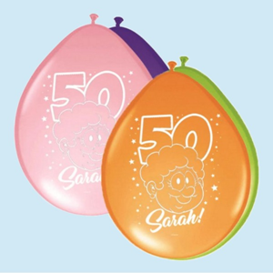 Sarah Ballonnen | 8st. diverse kleuren 