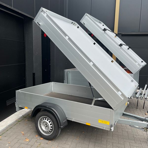 NIEUW | Bagage aanhangwagen | 211x126x48 cm | Ruime bagage voor 4 personen!